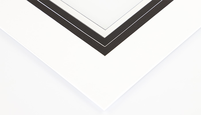 white and black mat board with white and black core - Mat Board Center white and black mat board with white and black core - Mat Board Center